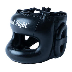 LF Face Protector Training Headgear - Leather